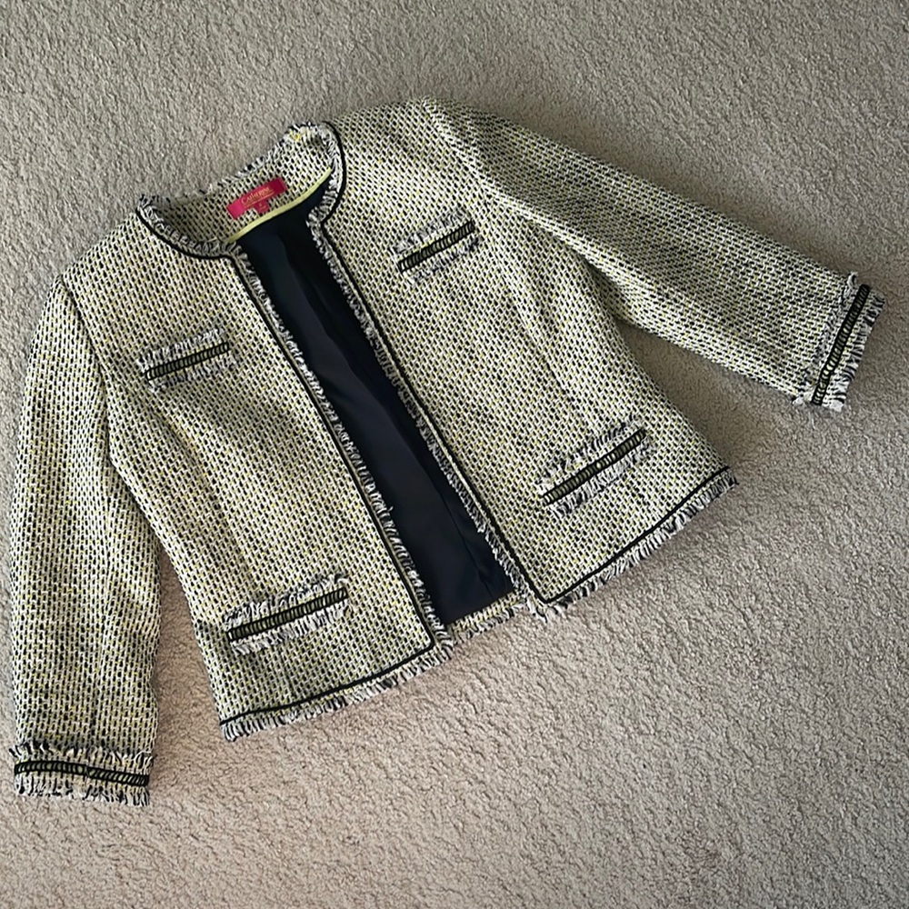 Catherine Malandrino Tweed Blazer - 8